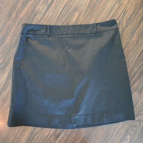 OLD NAVY "Collection" Classic Black Cotton Blend Skirt NWOT/SIZE 6 - Picture 1 of 3